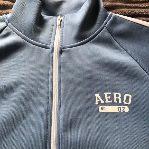 XL Light blue Aero full zip track jacket - Picture 2 of 5